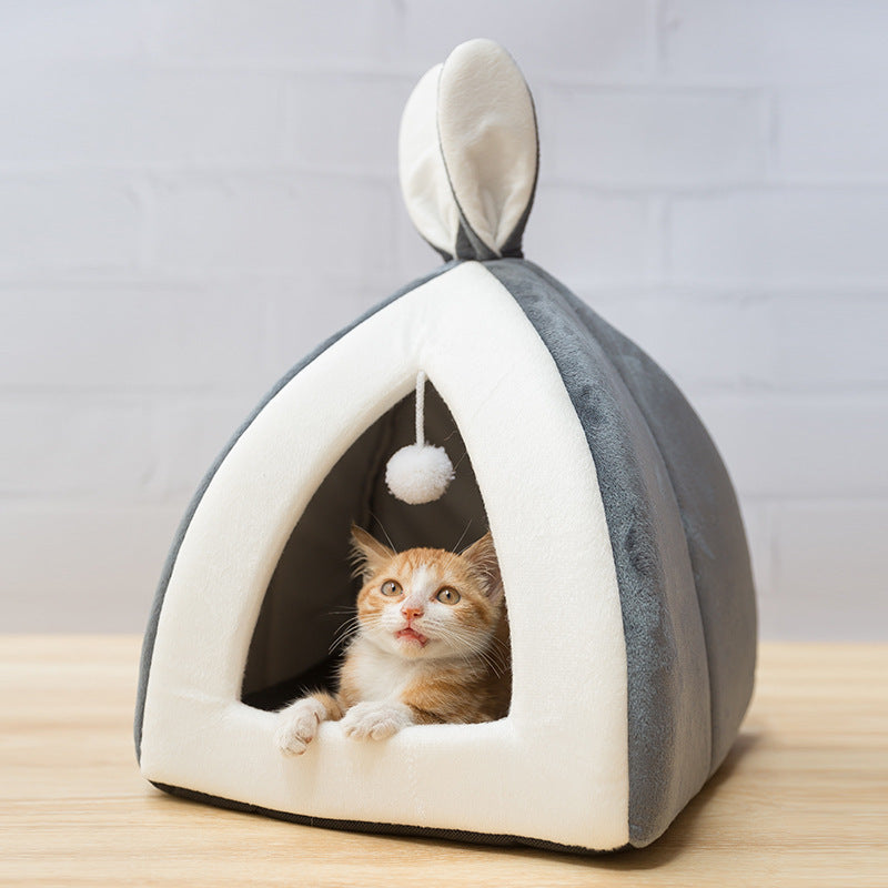 Cat and Small Dog House Villa Bed