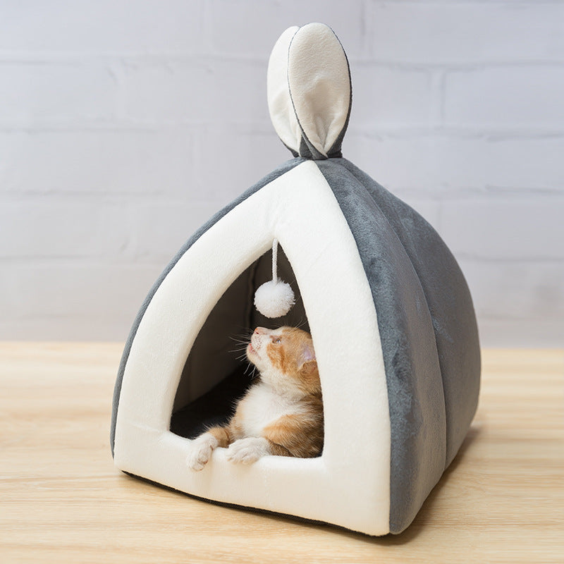 Cat and Small Dog House Villa Bed