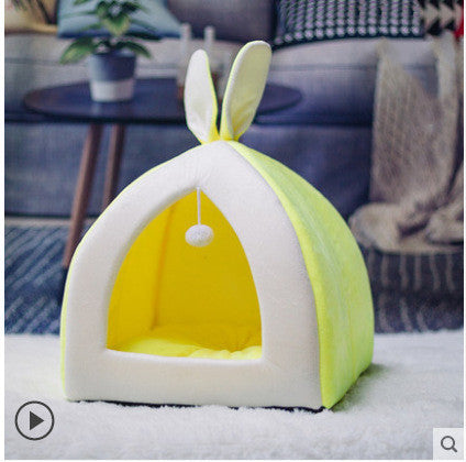Cat and Small Dog House Villa Bed