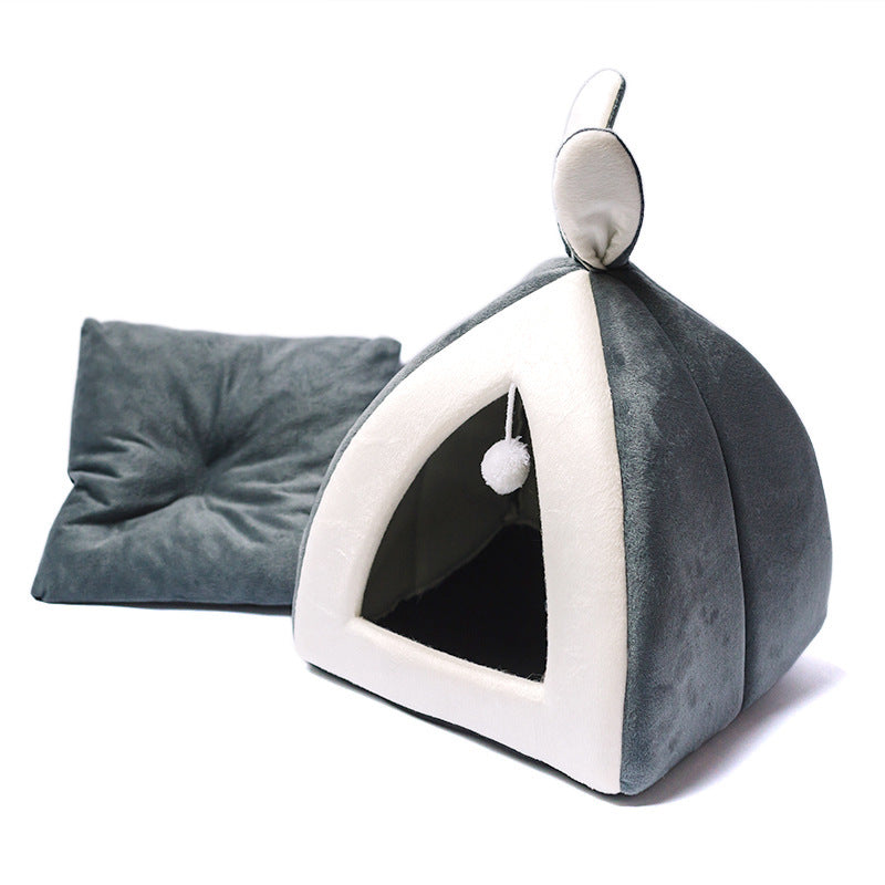 Cat and Small Dog House Villa Bed