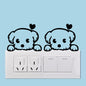 Cute Dog Waterproof Wall Stickers
