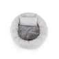 Super Soft Egg Tart Pet Bed - Warm Winter Nest for Cats and Dogs
