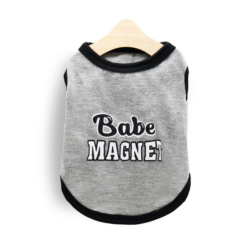 Pet Dress Clothes Cotton Sweat Cloth Vest