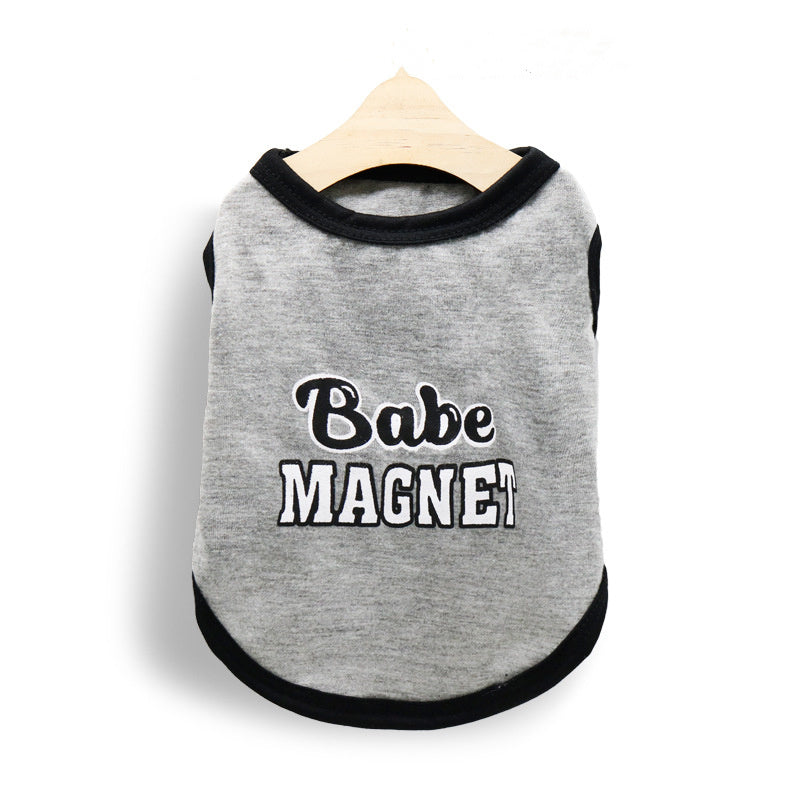 Pet Dress Clothes Cotton Sweat Cloth Vest