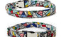 Brocade printed collar for pets