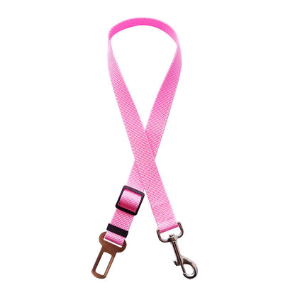 Adjustable Pet Car Seat Belt | Dog & Cat Safety Harness Clip