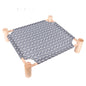 Washable Wooden Pet Bed for Cats & Small Dogs