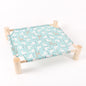 Washable Wooden Pet Bed for Cats & Small Dogs