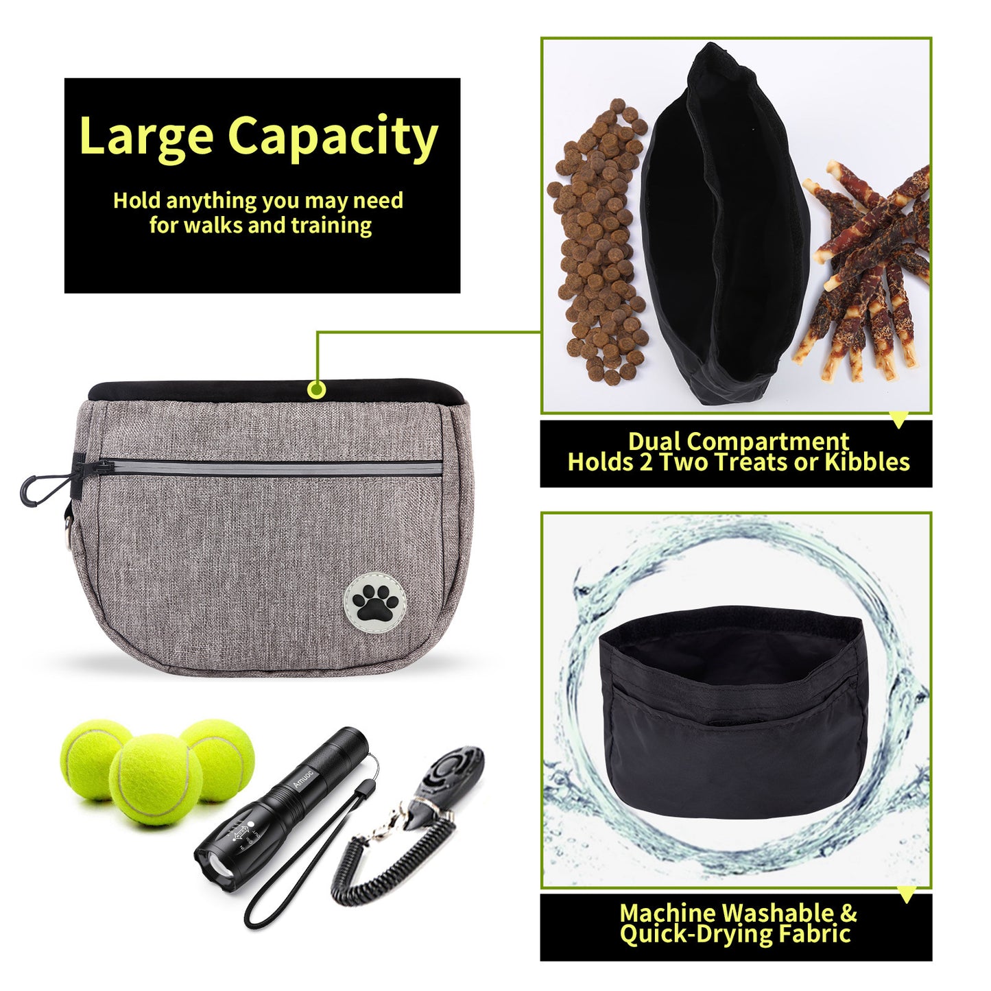 Pet Snack Bag For Walking
