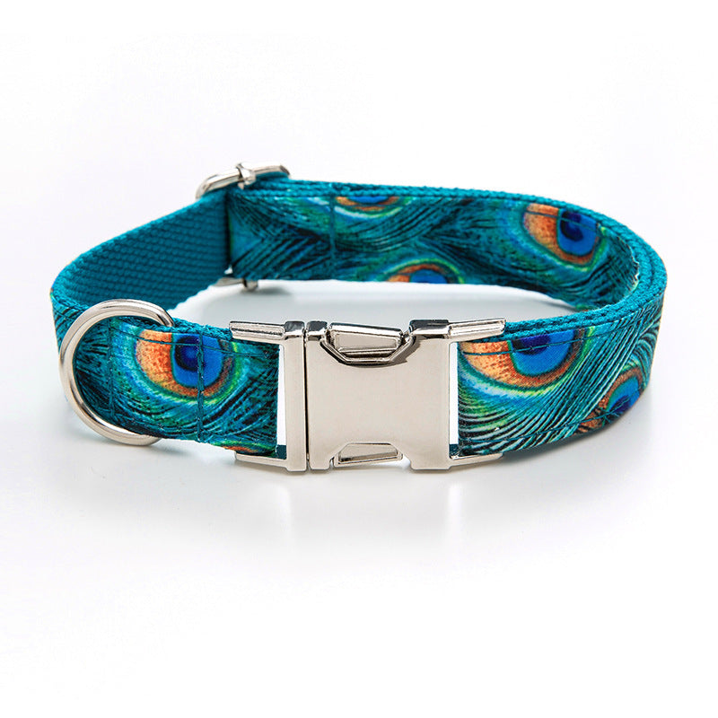 Zinc Alloy Buckle Dog Collar