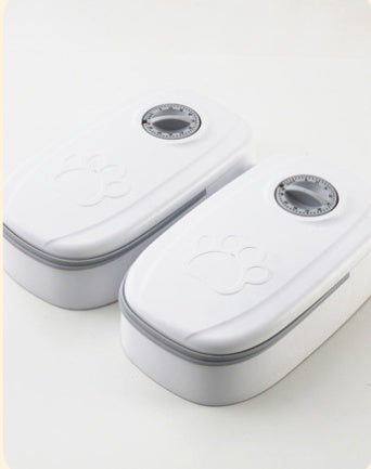 Smart Automatic Pet Feeder with Timer & Stainless Bowl