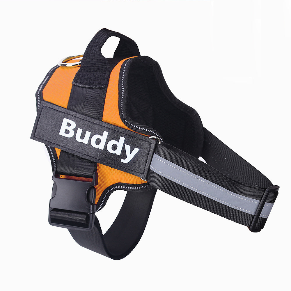 Custom No-Pull Reflective Dog Harness Adjustable Vest