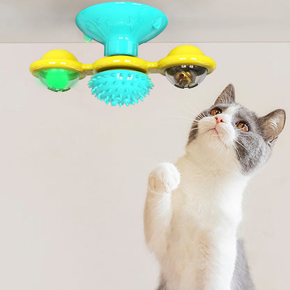 Cat Windmill toy: Scratcher and Tooth Itch Relief