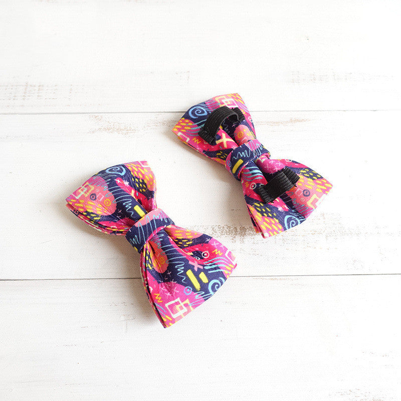 Floral Bow Collar