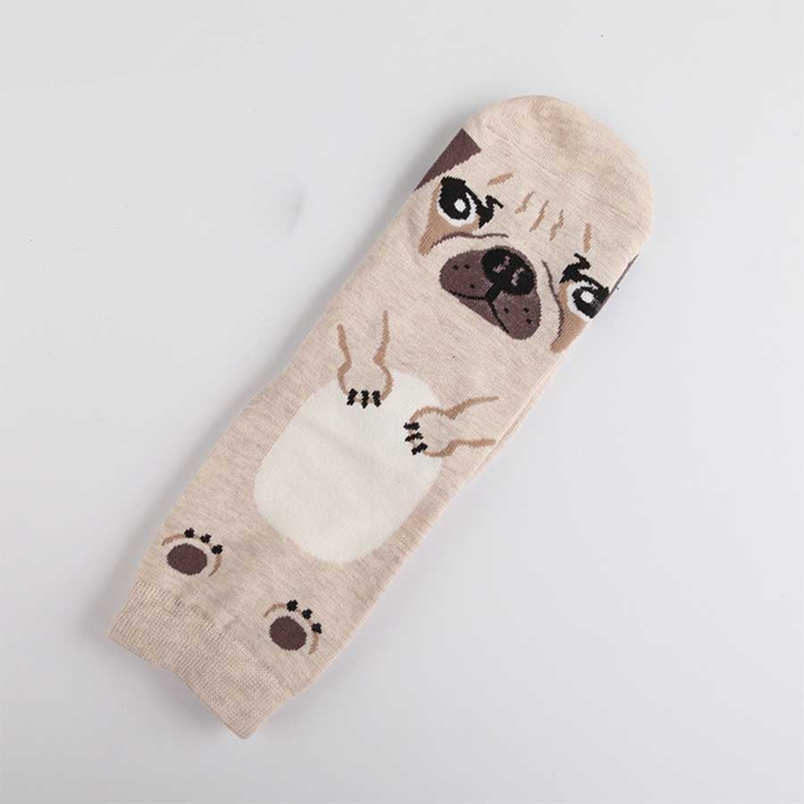 Cartoon Dog Socks for Women