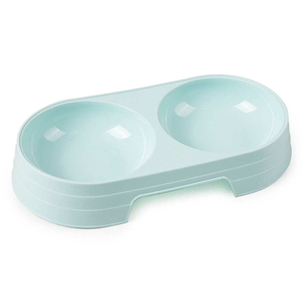 Double Pet Bowl for Food and Water