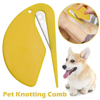 Pet knotting comb