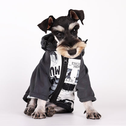 Reflective Dog Raincoat: Warm and Trendy