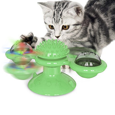 Cat Windmill toy: Scratcher and Tooth Itch Relief