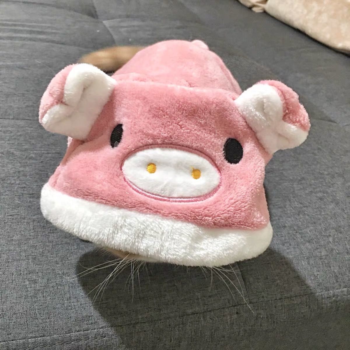 Lovely pig-shaped 4-legged pet clothes