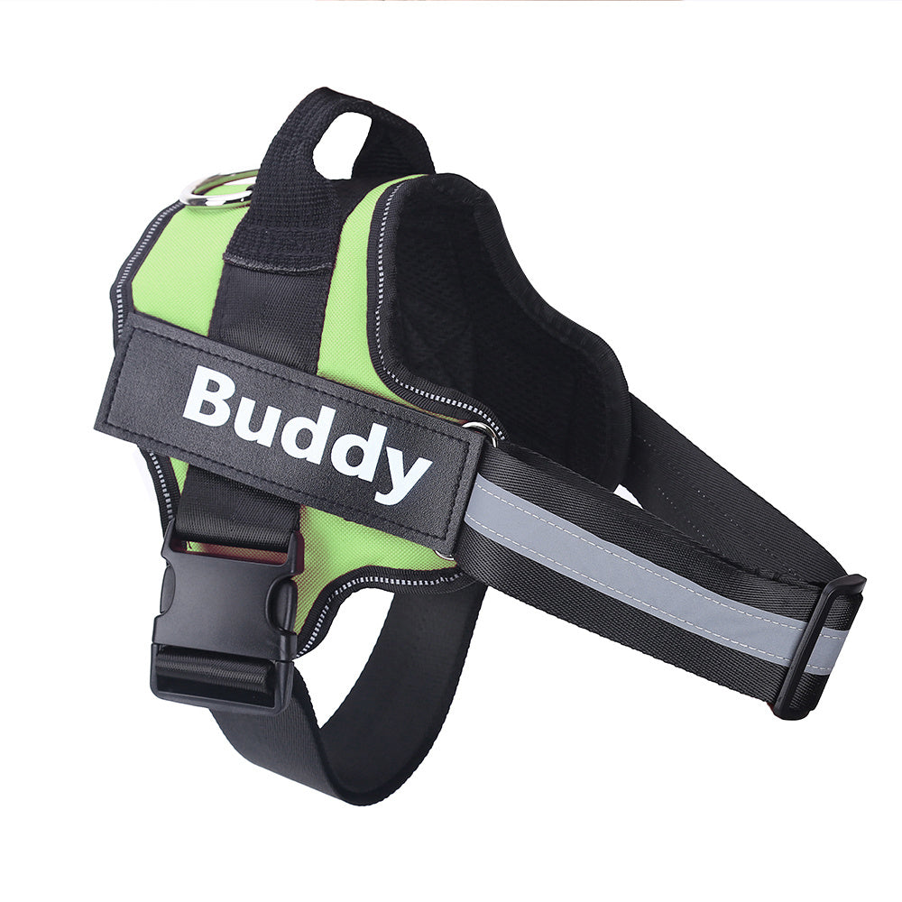 Custom No-Pull Reflective Dog Harness Adjustable Vest