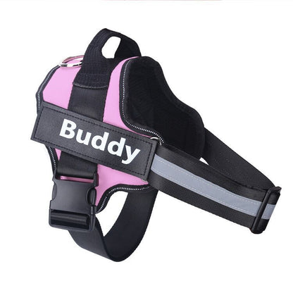 Custom No-Pull Reflective Dog Harness Adjustable Vest
