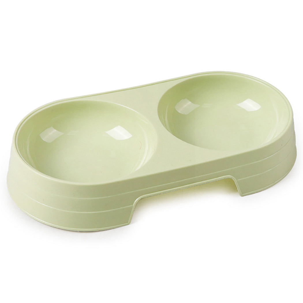 Double Pet Bowl for Food and Water
