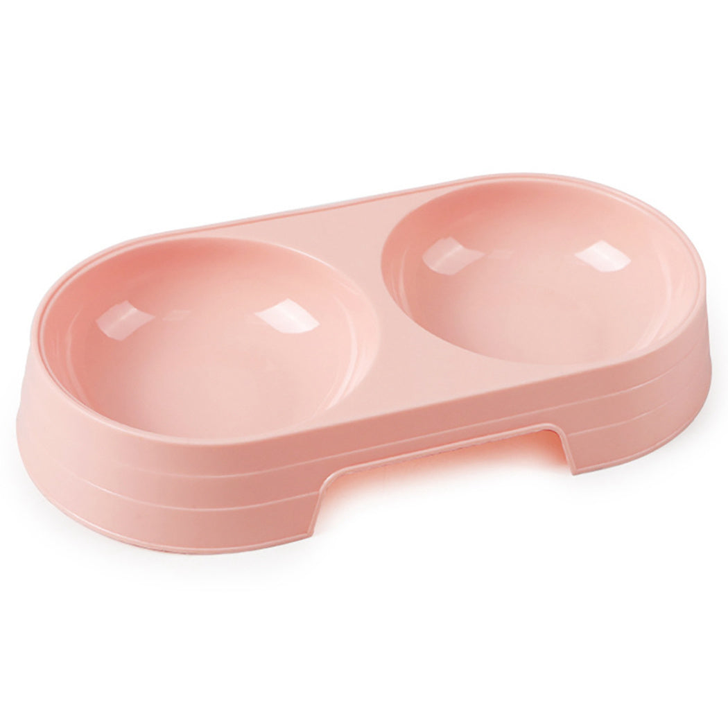 Double Pet Bowl for Food and Water