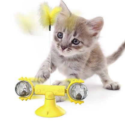 Cat Windmill toy: Scratcher and Tooth Itch Relief