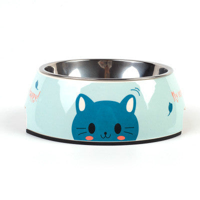 Stainless steel pet bowl