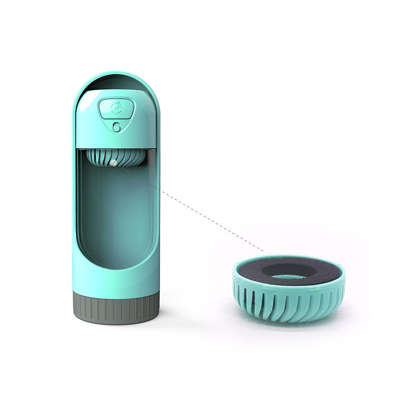 Portable water cup for pets