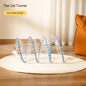 Interactive Cat Tunnel with Mouse Toy - Foldable Design