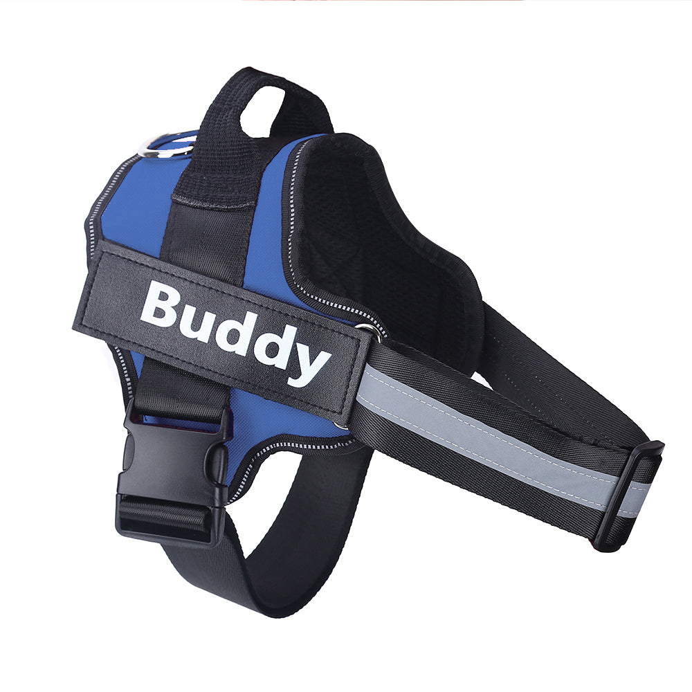 Custom No-Pull Reflective Dog Harness Adjustable Vest