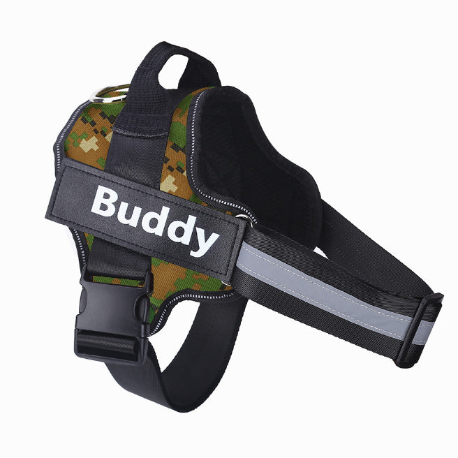 Custom No-Pull Reflective Dog Harness Adjustable Vest