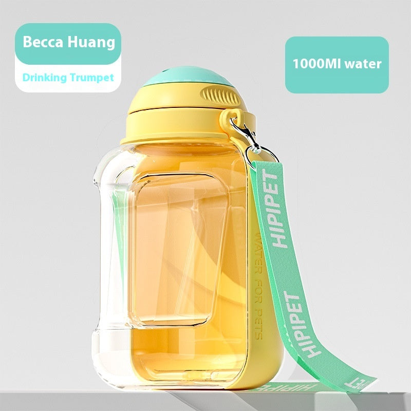 Large Capacity Pet Water Bottle for Outings