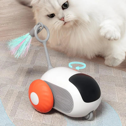 Smart Remote-Controlled Cat Car Toy – USB Rechargeable