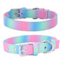 Pet Collar Double Layer Colorful Fabric