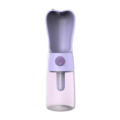 Portable water bottle for pets