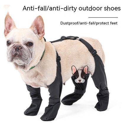 Waterproof Adjustable Dog Boots | Breathable Outdoor Shoes