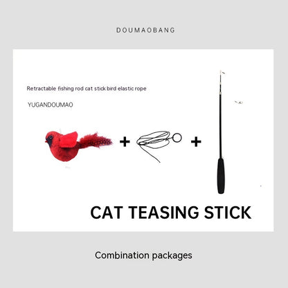 Plush Cat Toy for Stress Relief