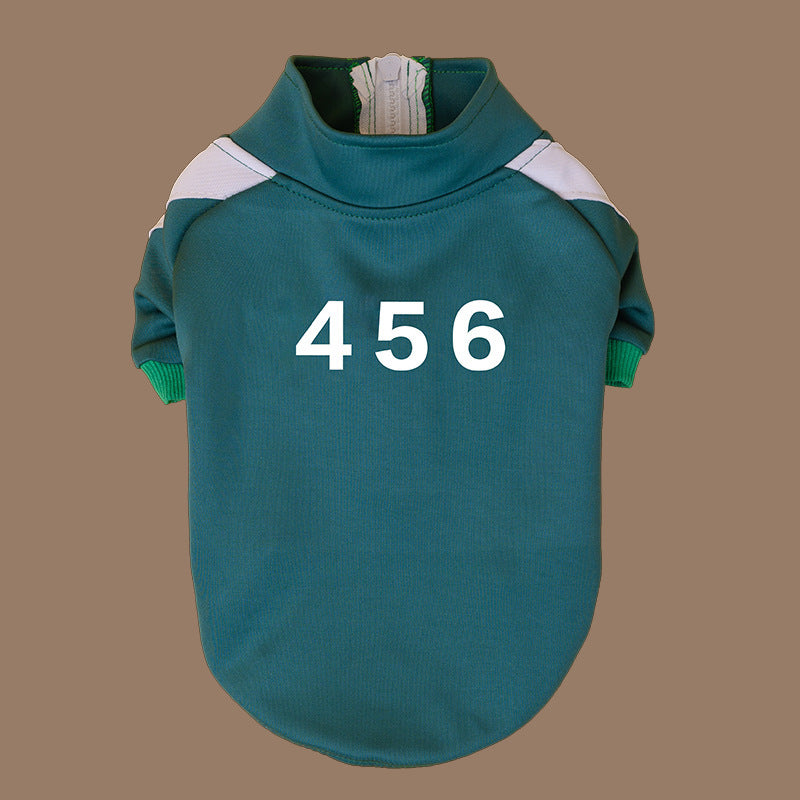 456 Digital Pet Sweater | Cozy Coat for Small & Medium Pets