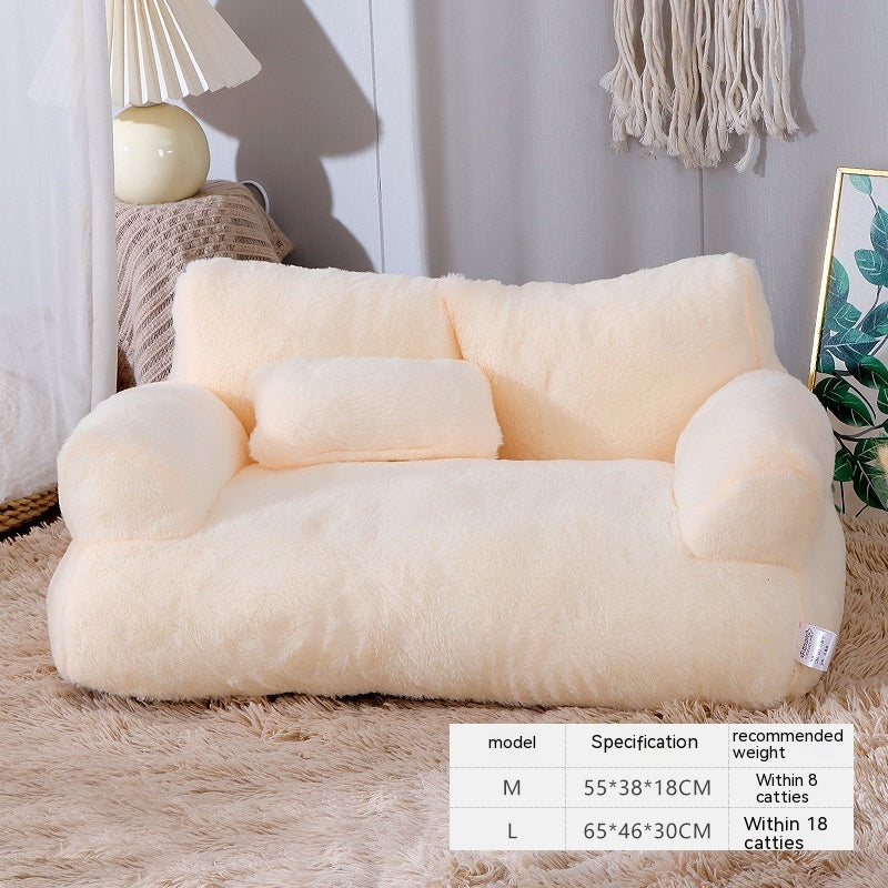 Comfortable Cat Bed | Winter Warm Plush Nest for Pets
