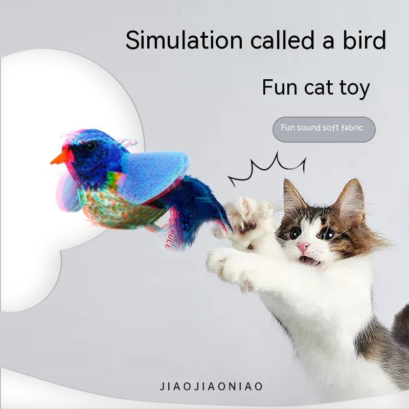 Plush Cat Toy for Stress Relief
