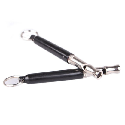 Ultrasonic Pet Training Whistle - Black