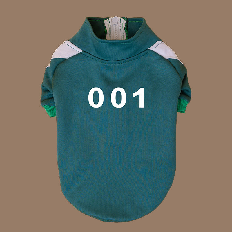 456 Digital Pet Sweater | Cozy Coat for Small & Medium Pets