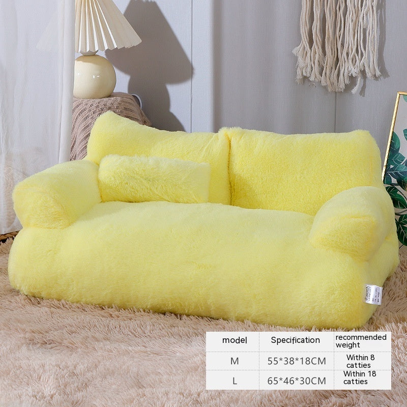 Comfortable Cat Bed | Winter Warm Plush Nest for Pets