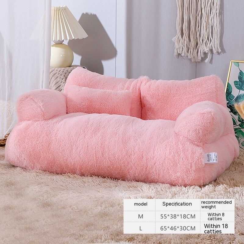 Comfortable Cat Bed | Winter Warm Plush Nest for Pets