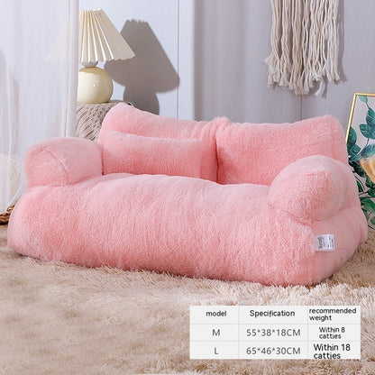 Comfortable Cat Bed | Winter Warm Plush Nest for Pets
