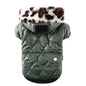 Winter Fur Collar Dog Coat