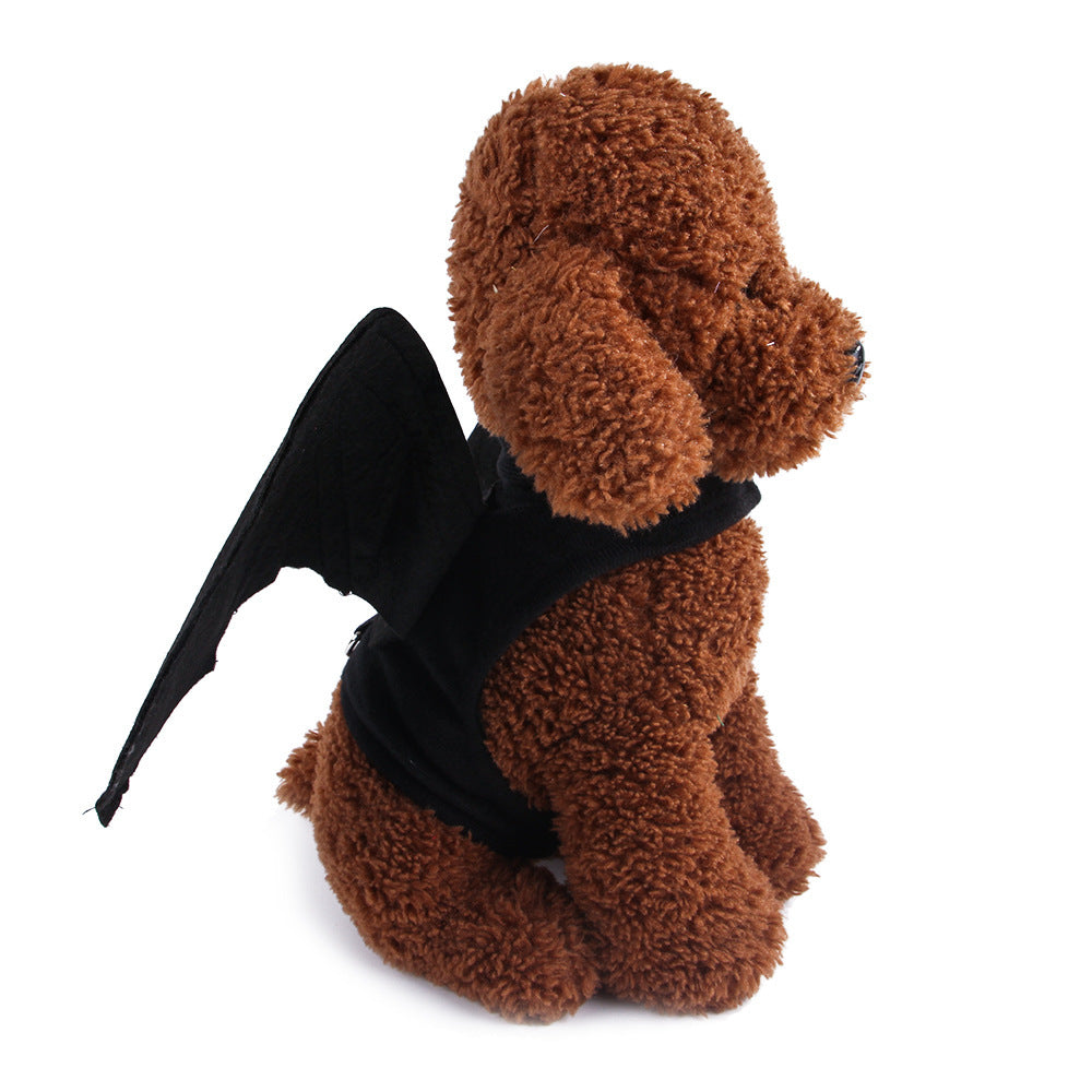 Halloween Bat Wings Spider Costume for pets